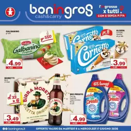 Volantino Boningros Cash and Carry Pagina 1