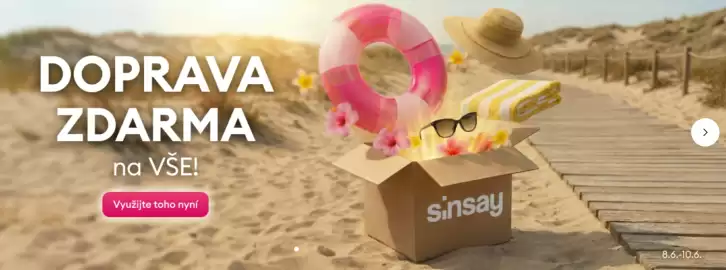 Sinsay leták Strana 1