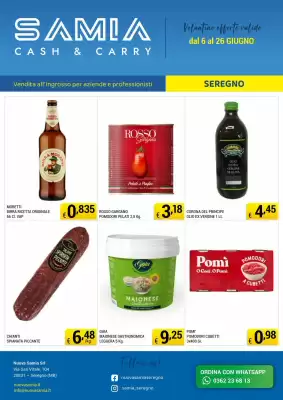 Samia Cash and Carry (valido fino al 26-06)