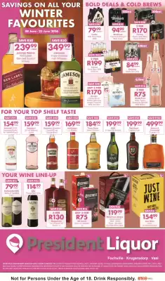 President Liquor (valid until 23-06)