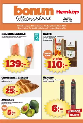 Bonum Matmarknad (giltig till och med 14-06)