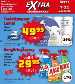 Extra Mjällby Stormarknad reklamblad vecka 24 Sida 10