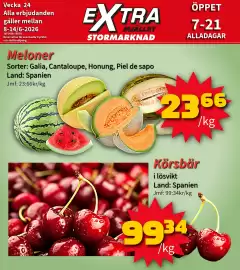 Extra Mjällby Stormarknad reklamblad vecka 24 Sida 13