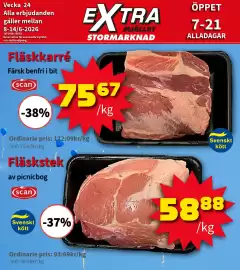 Extra Mjällby Stormarknad reklamblad vecka 24 Sida 2