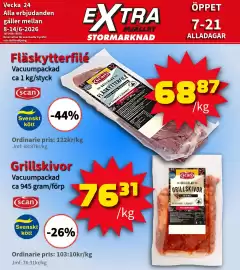 Extra Mjällby Stormarknad reklamblad vecka 24 Sida 3