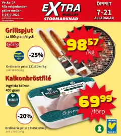 Extra Mjällby Stormarknad reklamblad vecka 24 Sida 4