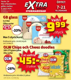 Extra Mjällby Stormarknad reklamblad vecka 24 Sida 7