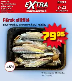 Extra Mjällby Stormarknad reklamblad vecka 24 Sida 8