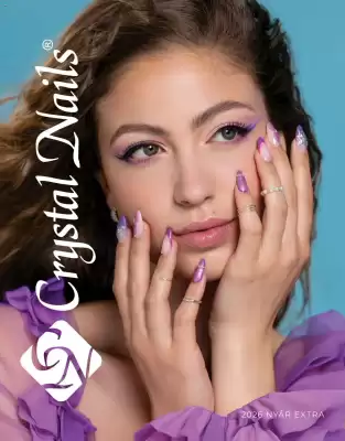 Crystal Nails akciós újság (érvényes eddig: 31-08)