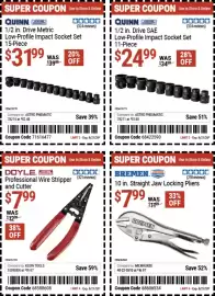 Harbor Freight Tools weekly ad Page 1