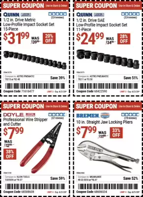 Harbor Freight Tools weekly ad