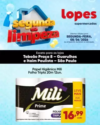 Folheto Lopes Supermercados (válido até 8-06)