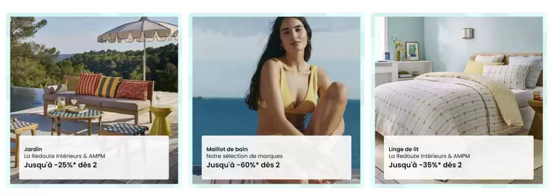 La Redoute (valable jusqu'au 21-06)