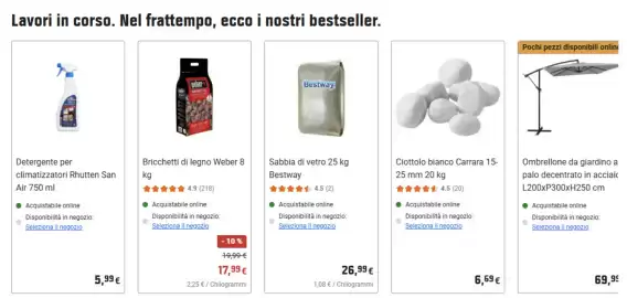 Volantino OBI Pagina 1