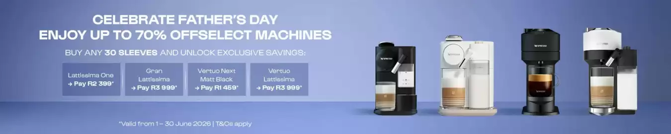 Nespresso catalogue Page 1