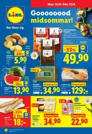 Lidl reklamblad vecka 25 Sida 1