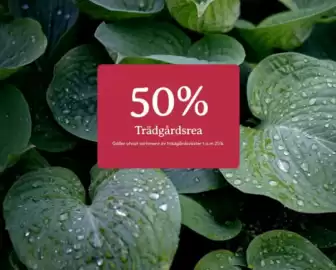 Blomsterlandet reklamblad Sida 1