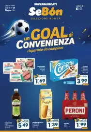 Volantino SeBón Supermercati Pagina 1