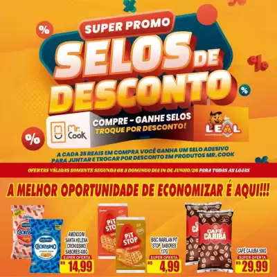 Folheto Supermercado leal (válido até 14-06)