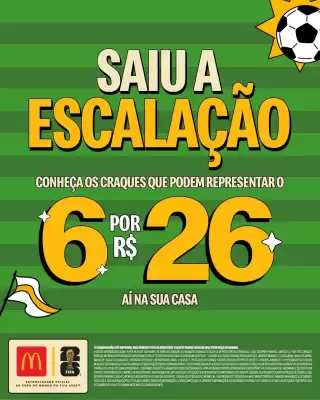 McDonald's (válido até 31-07)
