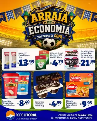 Rede Litoral de (válido até 10-06)