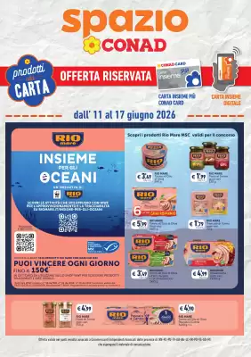 Spazio Conad | Prodotti alla carta (valido fino al 17-06)