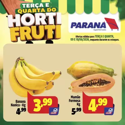 Folheto Supermercado Paraná (válido até 10-06)