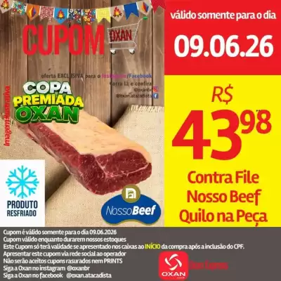 Oxan Atacadista (válido até 9-06)