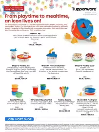 Tupperware flyer Page 1