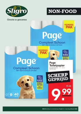Sligro | Non-Food (geldig t/m 28-06)