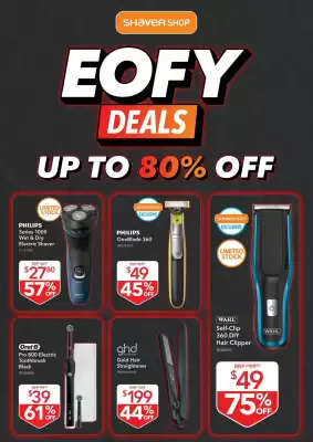 Shaver Shop (valid until 1-07)