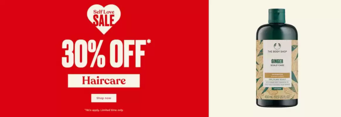 The Body Shop (valid until 21-06)