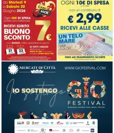 Volantino Mercati di Città La Prima Pagina 2