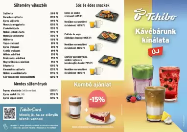 Tchibo akciós újság Oldal 1