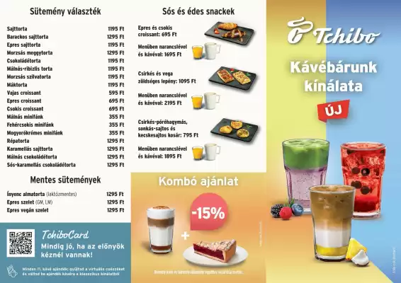 Tchibo akciós újság (érvényes eddig: 30-06)