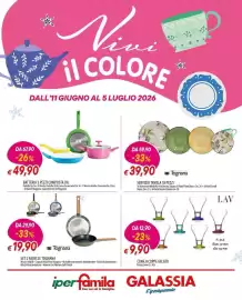 Volantino Galassia | Vivi il colore Pagina 1