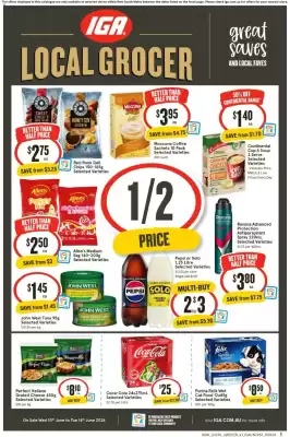 IGA catalogue
