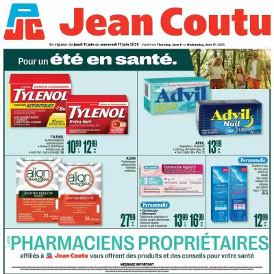 Jean Coutu flyer