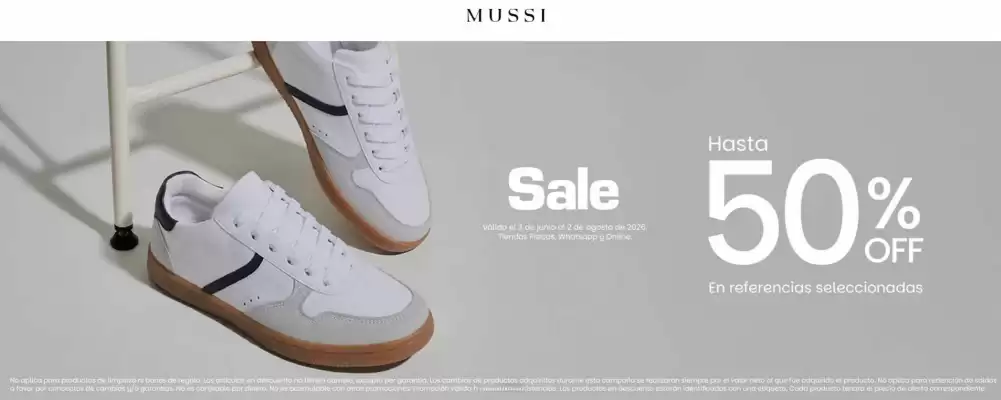 Mussi (válido hasta 2-07)
