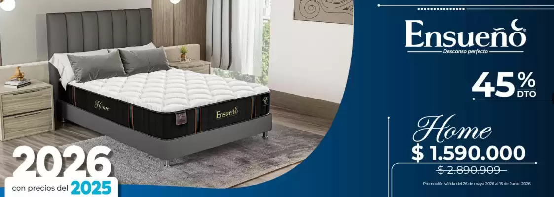 Ensueño Hogar (válido hasta 15-06)