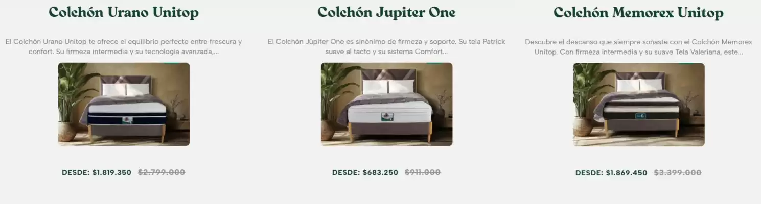 Colchones Dormiluna (válido hasta 30-06)