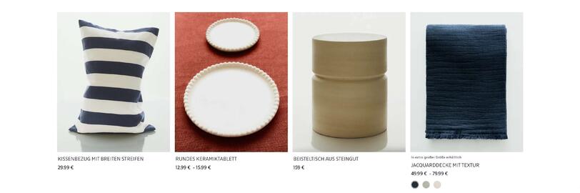 ZARA HOME Flugblatt Seite 2