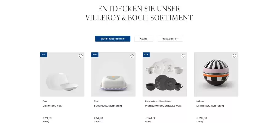 Villeroy & Boch (gültig bis 22-06)