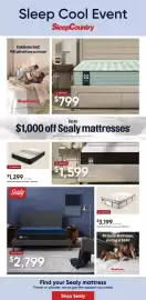 Sleep Country flyer Page 1