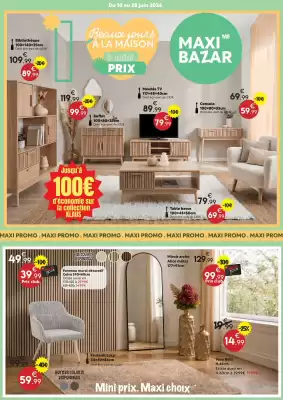 Maxi Bazar (valable jusqu'au 28-06)