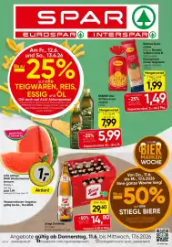 Spar Flugblatt woche 24 Seite 1