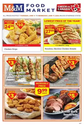 M & M Food Market flyer