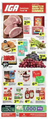 IGA flyer