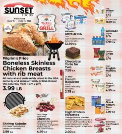 Sunset Foods weekly ad week 24 Page 1