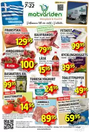 Matvärlden Tensta reklamblad vecka 24 Sida 1